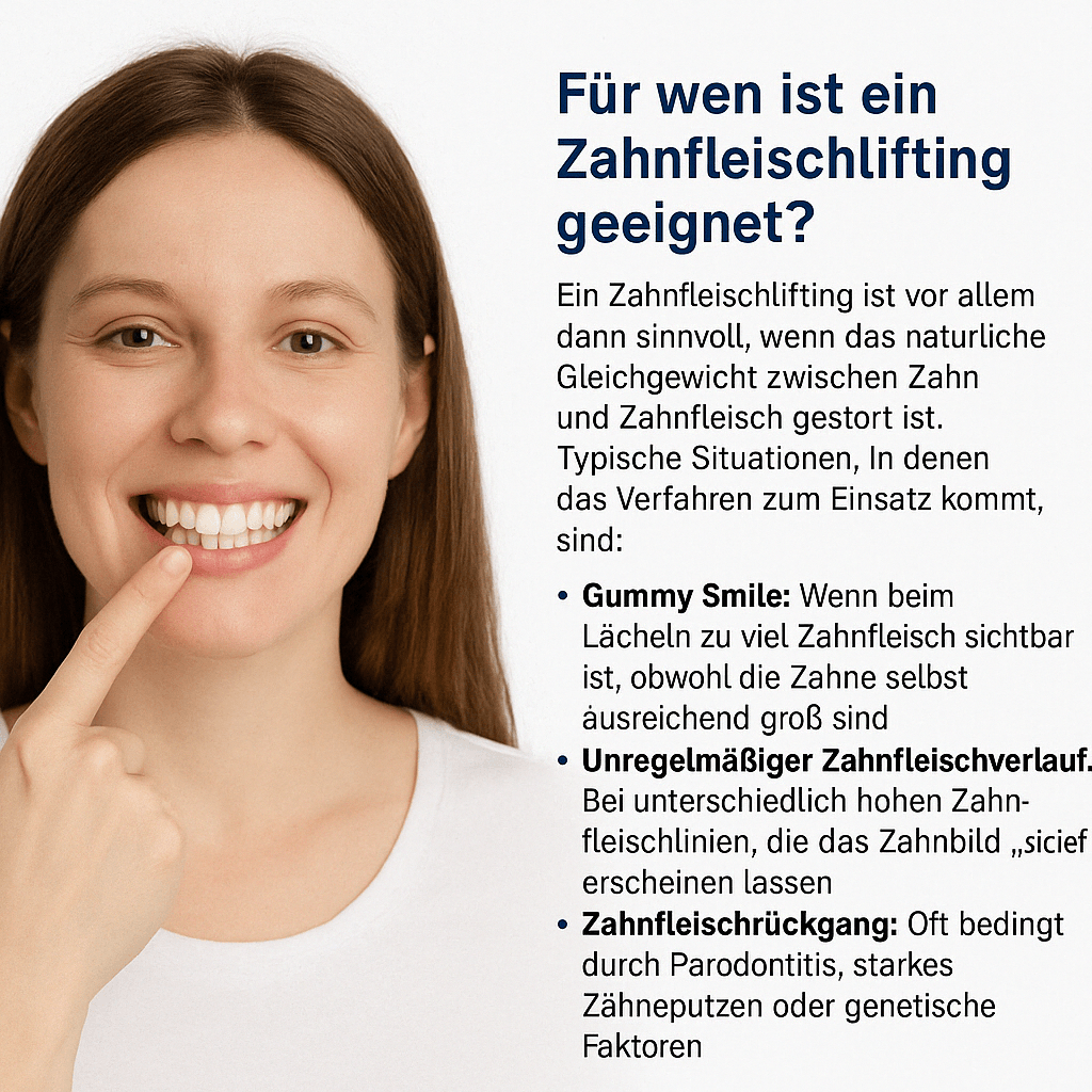 Zahnfleischlifting