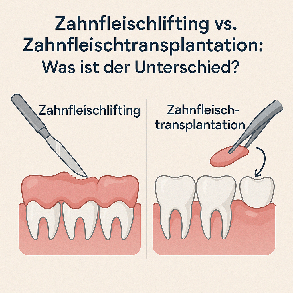 Zahnfleischlifting